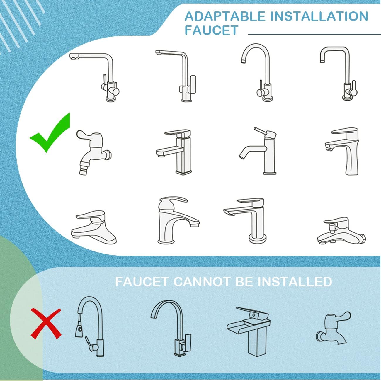 Faucina™ Universal Faucet Extension